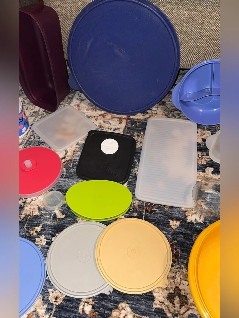 Tupperware assorted plastic